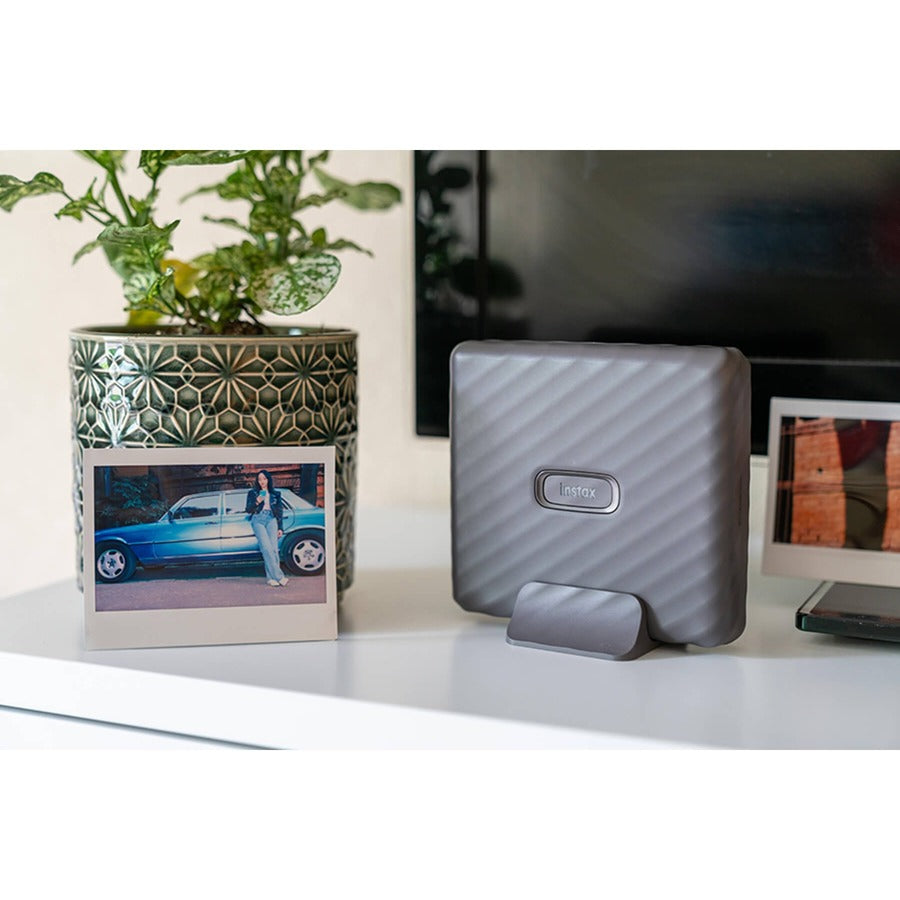 instax Link Wide Instant Film Printer - Color - Photo Print - Portable - Mocha Gray 16719562