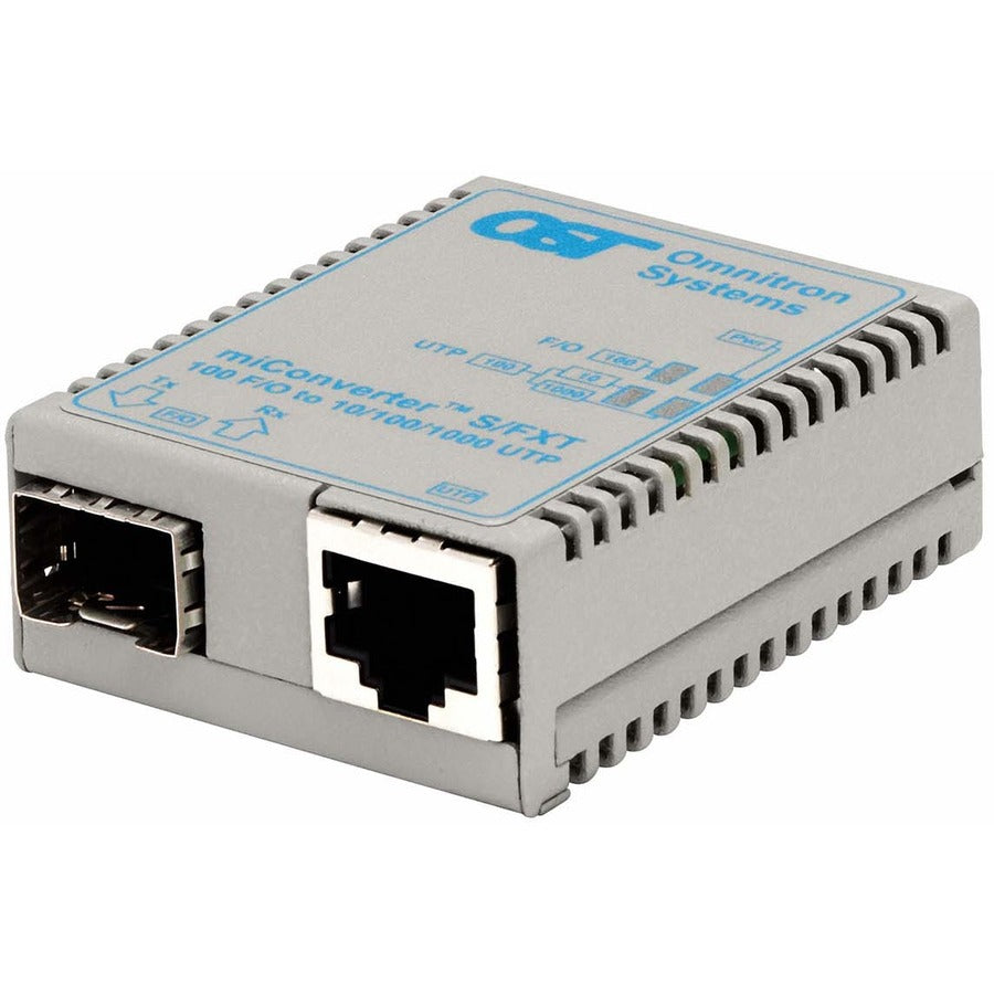 miConverter/S 10/100 Ethernet Fiber Media Converter RJ45 SFP 1619-0-1