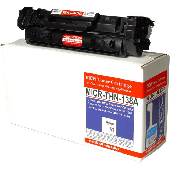 microMICR MICR Standard Yield Laser Toner Cartridge - Alternative for HP 138A, 138X (W1480A) - Black - 1 Each MICR-THN-138A