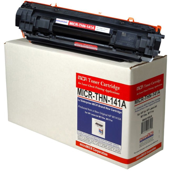 microMICR MICR Standard Yield Laser Toner Cartridge - Alternative for HP 141A (W1480A) - Black - 1 Each MICR-THN-141A
