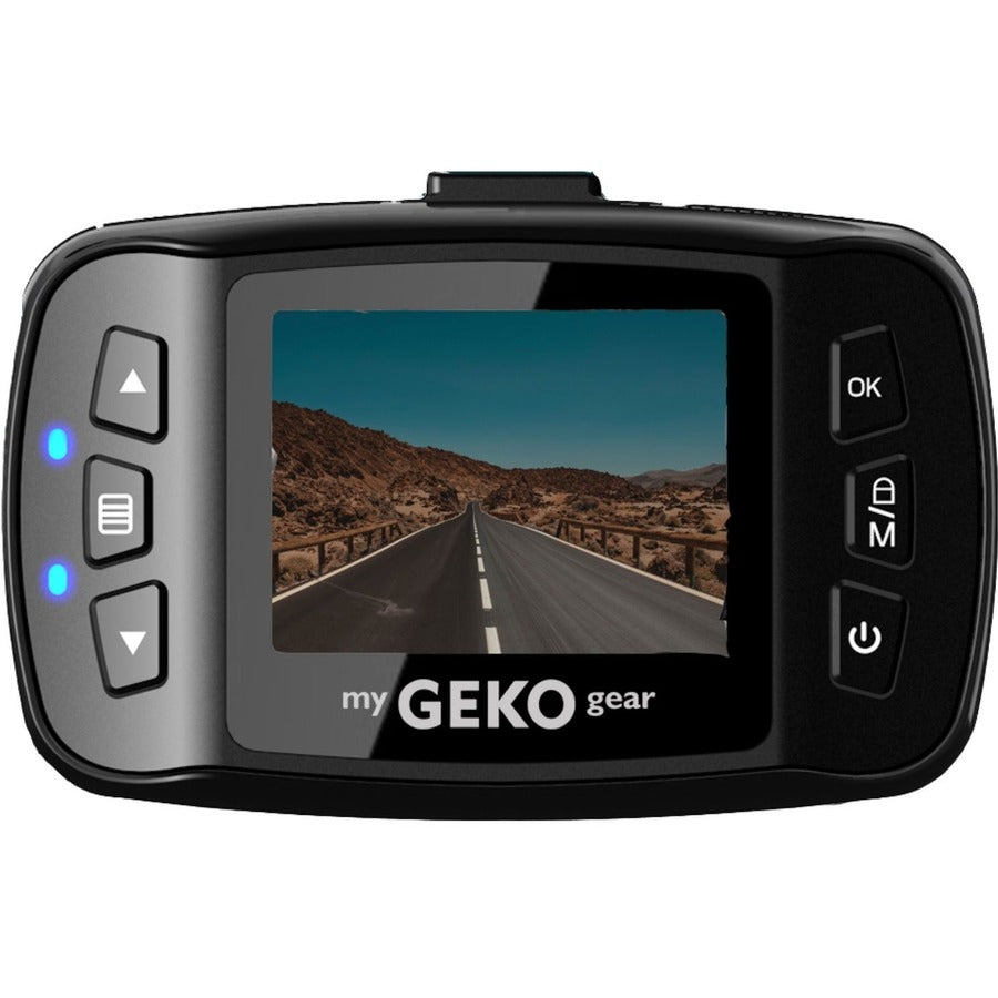 myGEKOgear by Adesso Orbit 110 Full HD 1080p Dash Cam, 120 Viewing Angle, G-Sensor GO1108G