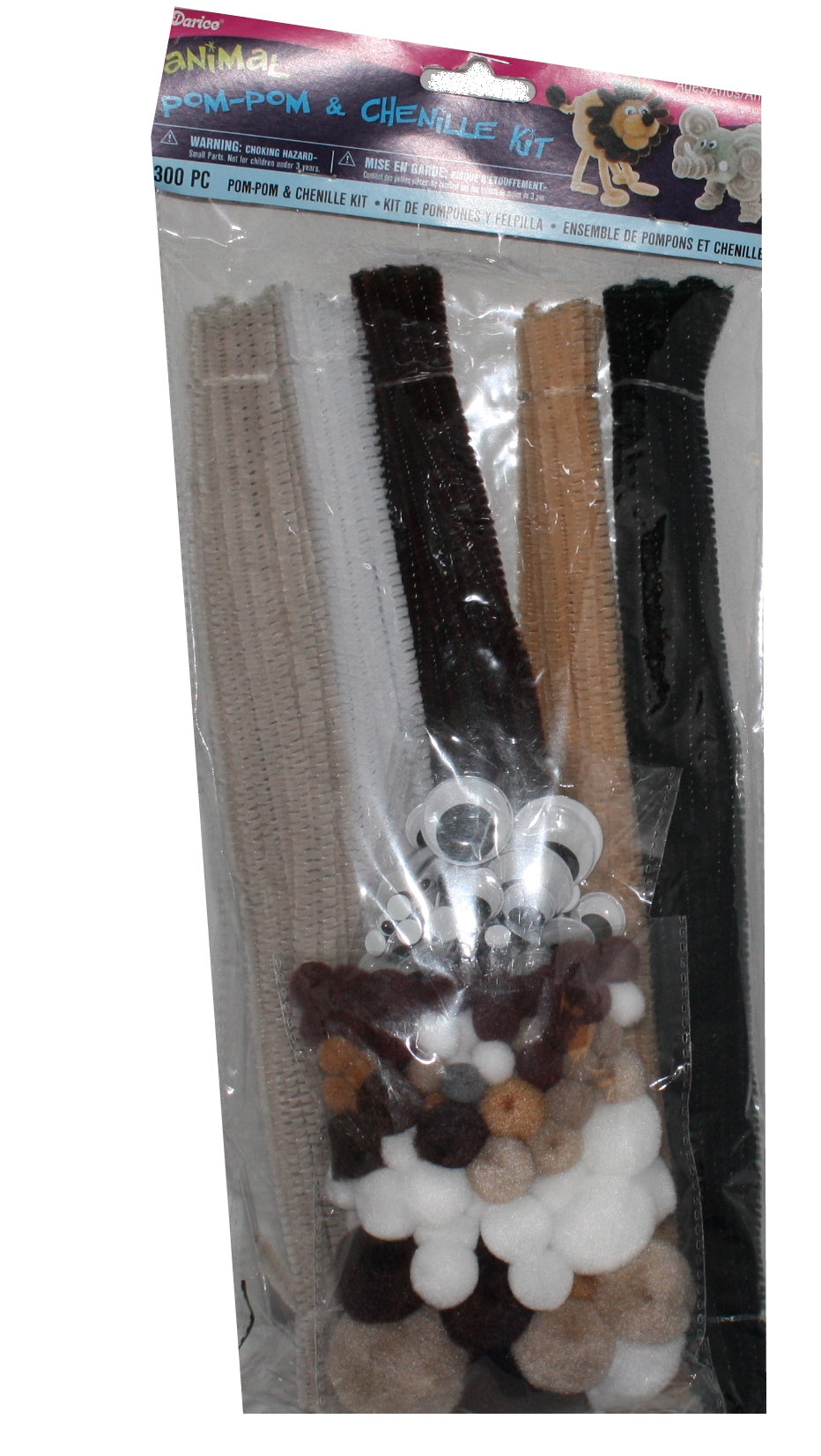 Jumbo Craft Pack - Animal - 300 pieces