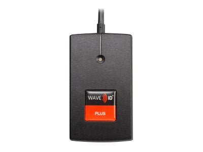 rf IDEAS WAVE ID Plus Enroll V2 - RF proximity reader / SMART card reader - USB - 125 KHz / 13.56 MHz - black - with