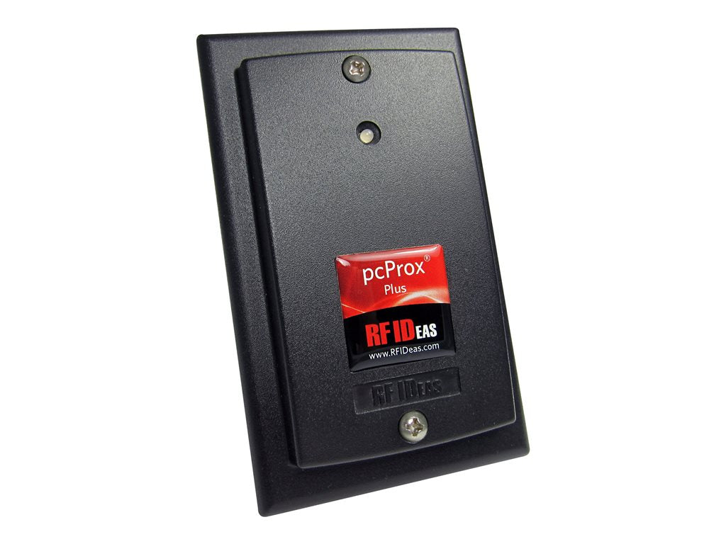rf IDEAS WAVE ID Plus Keystroke Ethernet/IP V2 Black Surface Mount Reader - Power over Ethernet - RF proximity reader - Ethernet RDR-805W1AKB-P