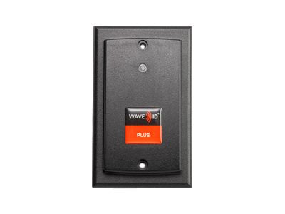 rf IDEAS WAVE ID Plus Keystroke V2 - RF proximity reader - 125 KHz / 13.56 MHz - black