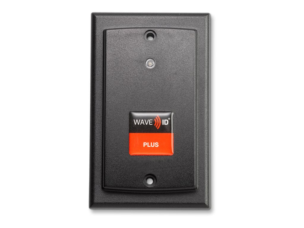 rf IDEAS WAVE ID Plus Keystroke V2 - RF proximity reader / SMART card reader - USB - 125 KHz / 13.56 MHz - black