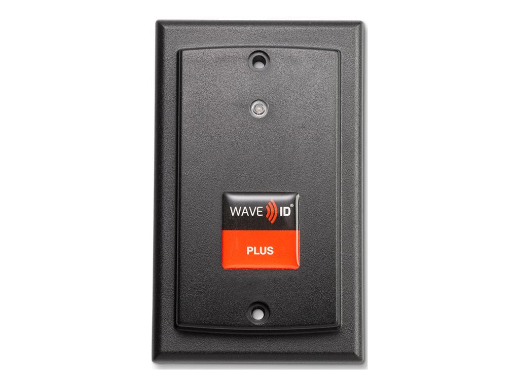rf IDEAS WAVE ID Plus Keystroke V2 - RF proximity reader - USB - 125 KHz / 13.56 MHz - black RDR-805W1BKU