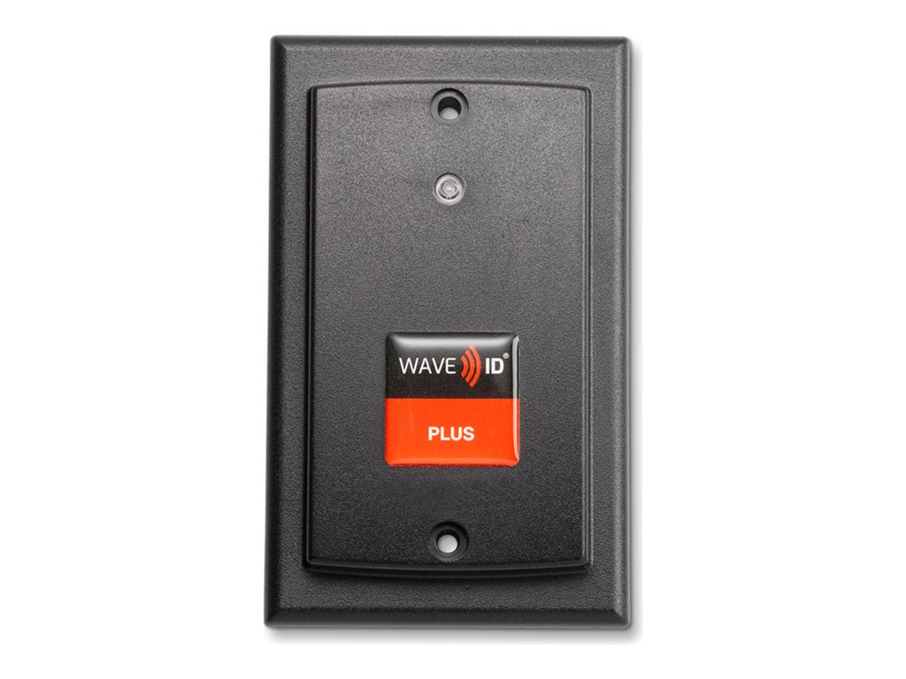 rf IDEAS WAVE ID Plus SDK V2 - RF proximity reader / SMART card reader - USB - 125 KHz / 13.56 MHz - black
