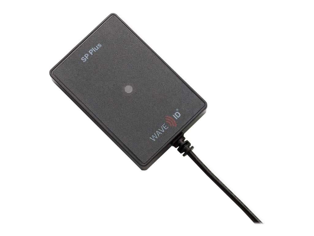 rf IDEAS WAVE ID Plus SP MIFARE Secure - RF proximity reader - USB - 125 KHz / 13.56 MHz - black
