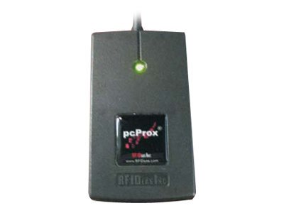 rf IDEAS WAVE ID Solo Keystroke EM Black Reader - RF proximity reader - USB RDR-6E81AKU