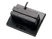 rf IDEAS pcSwipe Keystroke - Magnetic card reader (Tracks 1, 2 & 3) - USB - black
