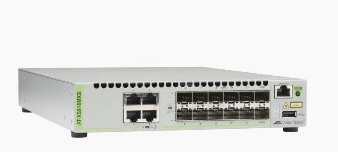 10 Gigabit Fiber Layer 3 Stackable Switch - SFP+ Managed Network Switch | Tecisoft AT-XS916MXS-10