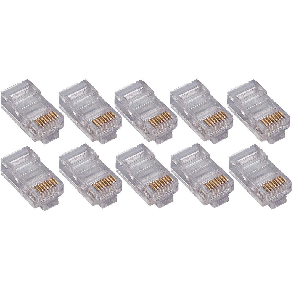 4XEM 1000PK Cat5e RJ45 Ethernet Plugs/Connectors 4X1000PKC5E