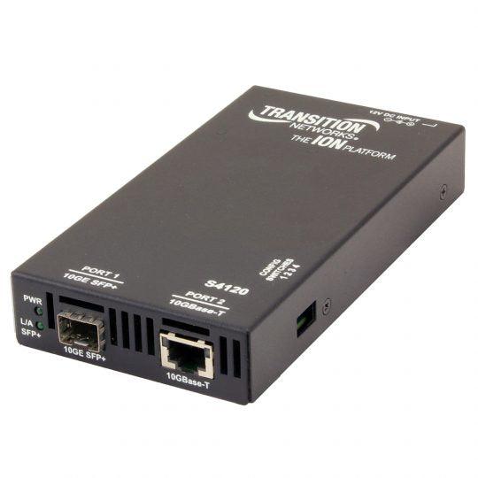 10GBase-T Media Converter - S4120-1048-NA 10GE Fiber Converter | TecISoft