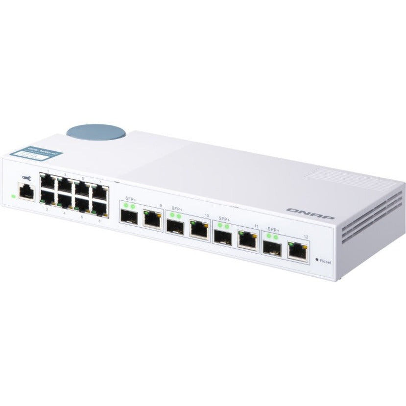 10GbE Switch - QNAP QSW-M408-4C-US Layer 2 Web Managed | Tecisoft
