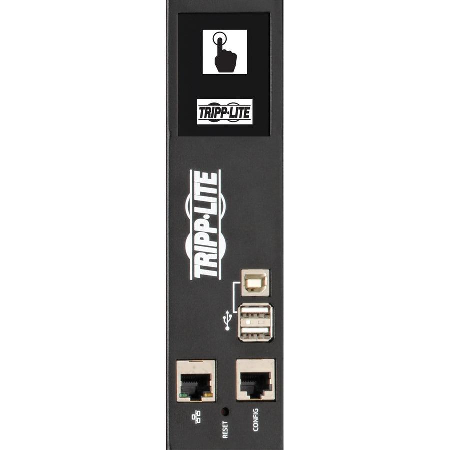 10kW 3-Phase Monitored PDU, LX Interface PDU3EVN10L2130B