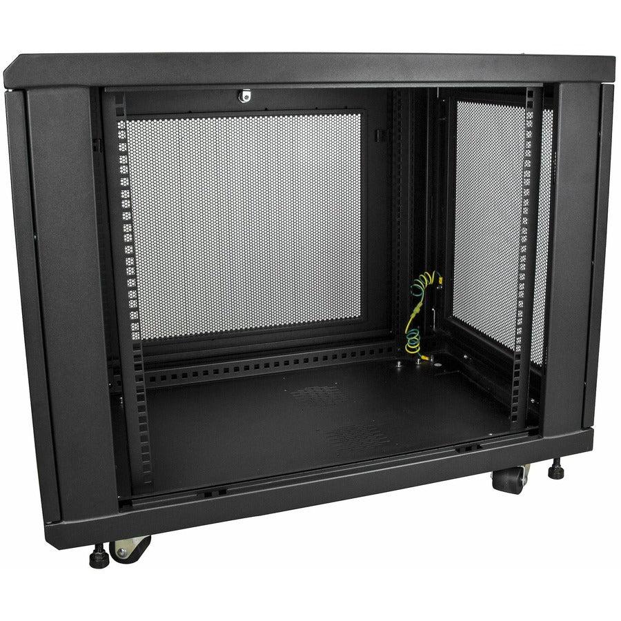 12U Server Rack Cabinet - Professional IT Infrastructure Solution | TechoSoft RK1233BKM