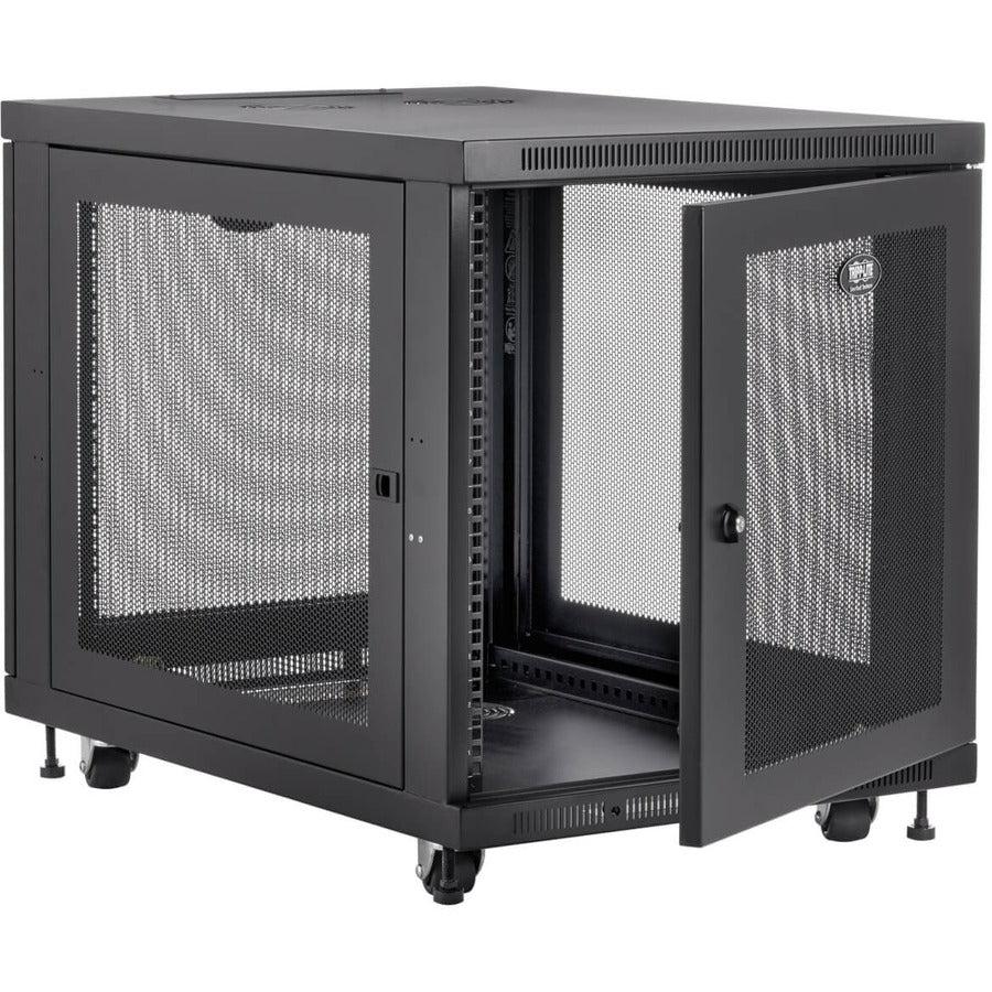 12U Server Rack - SmartRack Mid-Depth Enclosure | Tripp Lite SR12UB