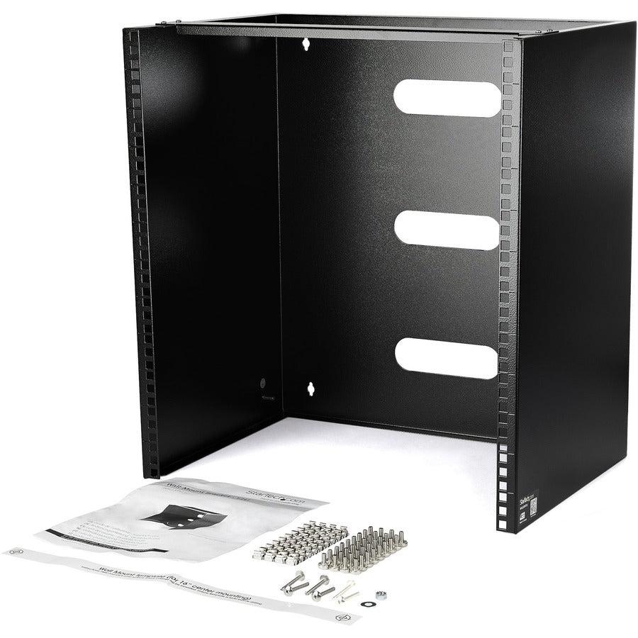 12U Wall Mount Network Rack - Low Profile Server Cabinet for Small IT Setups | StarTech.com WALLMNT12