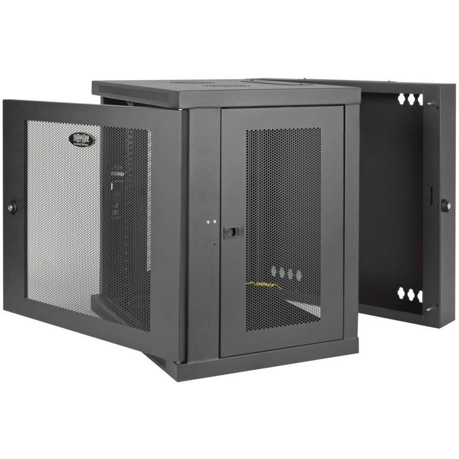 12U Wall Mount Rack Enclosure - Small Server Rack Switch Depth | Tripp Lite SRW12US