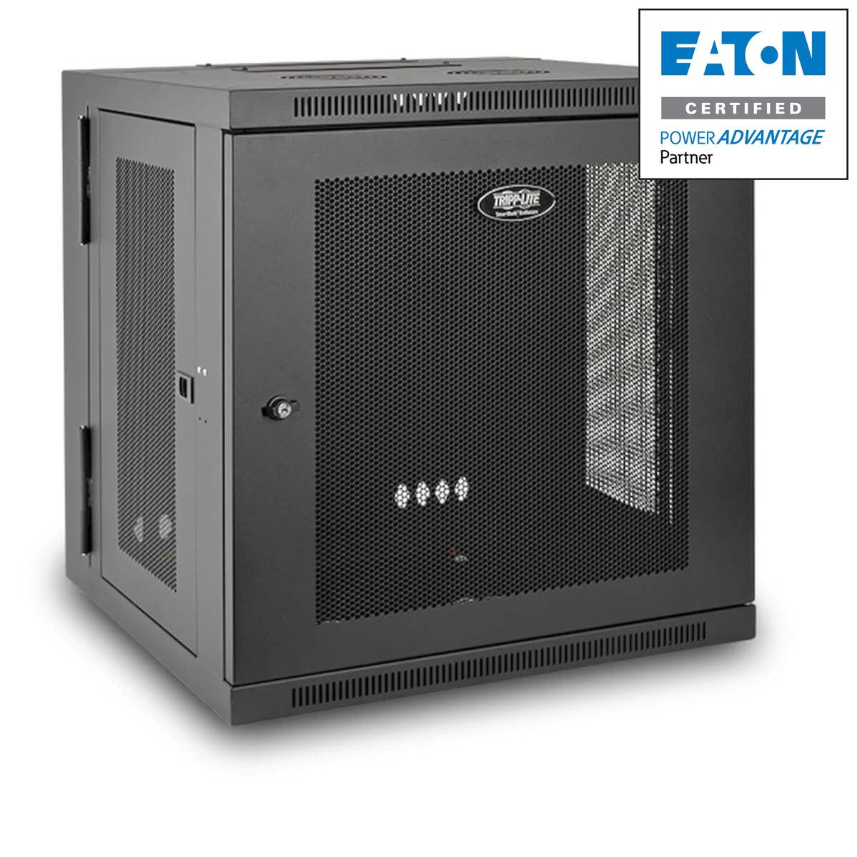 12U Wall Mount Rack Enclosure - Small Server Rack Switch Depth | Tripp Lite SRW12US