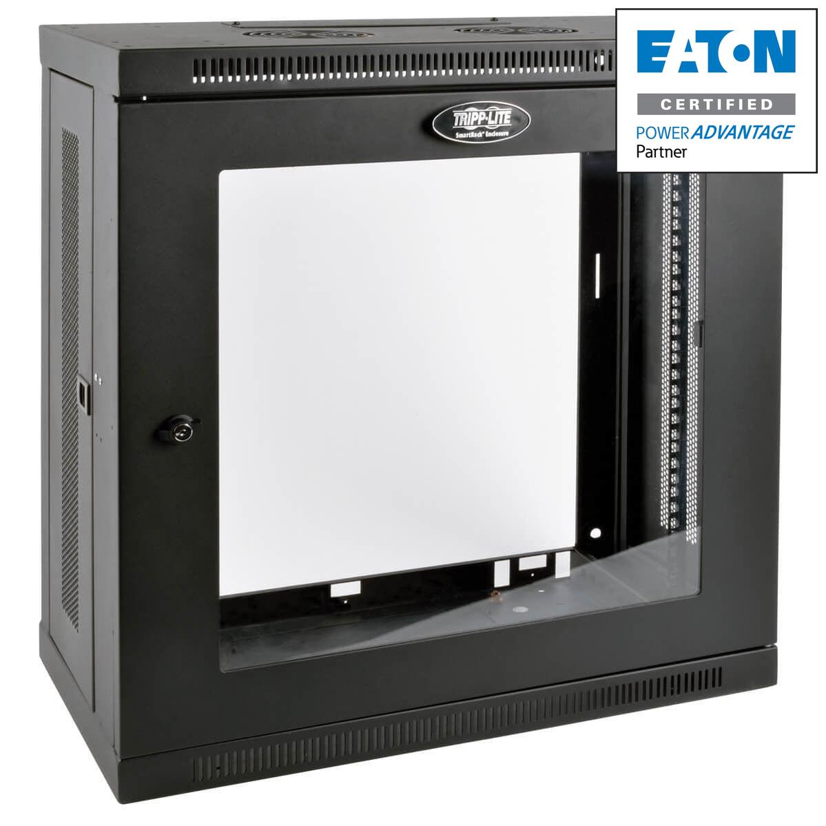 12U Wall Mount Rack - Patch Depth Network Cabinet | Tripp Lite SmartRack SRW12U13G