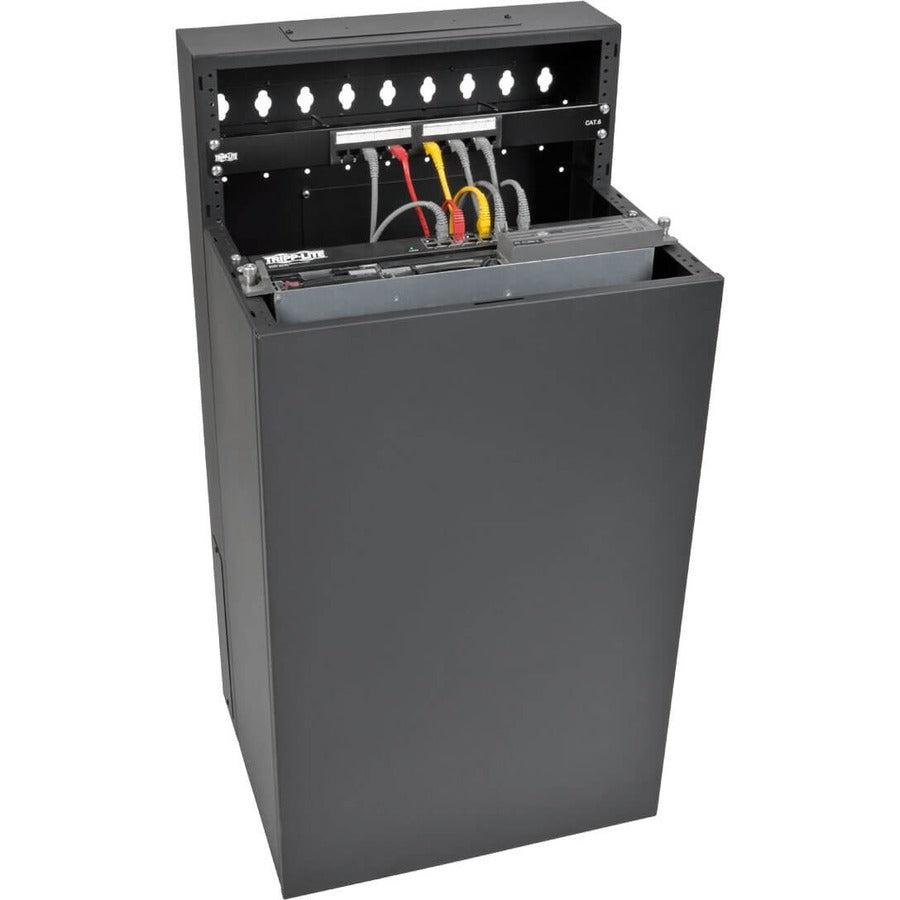 12U Wall Mount Server Rack - Vertical-Mount Cabinet with Server-Depth & Secure Locking | Tripp Lite by Eaton SRWF12U38