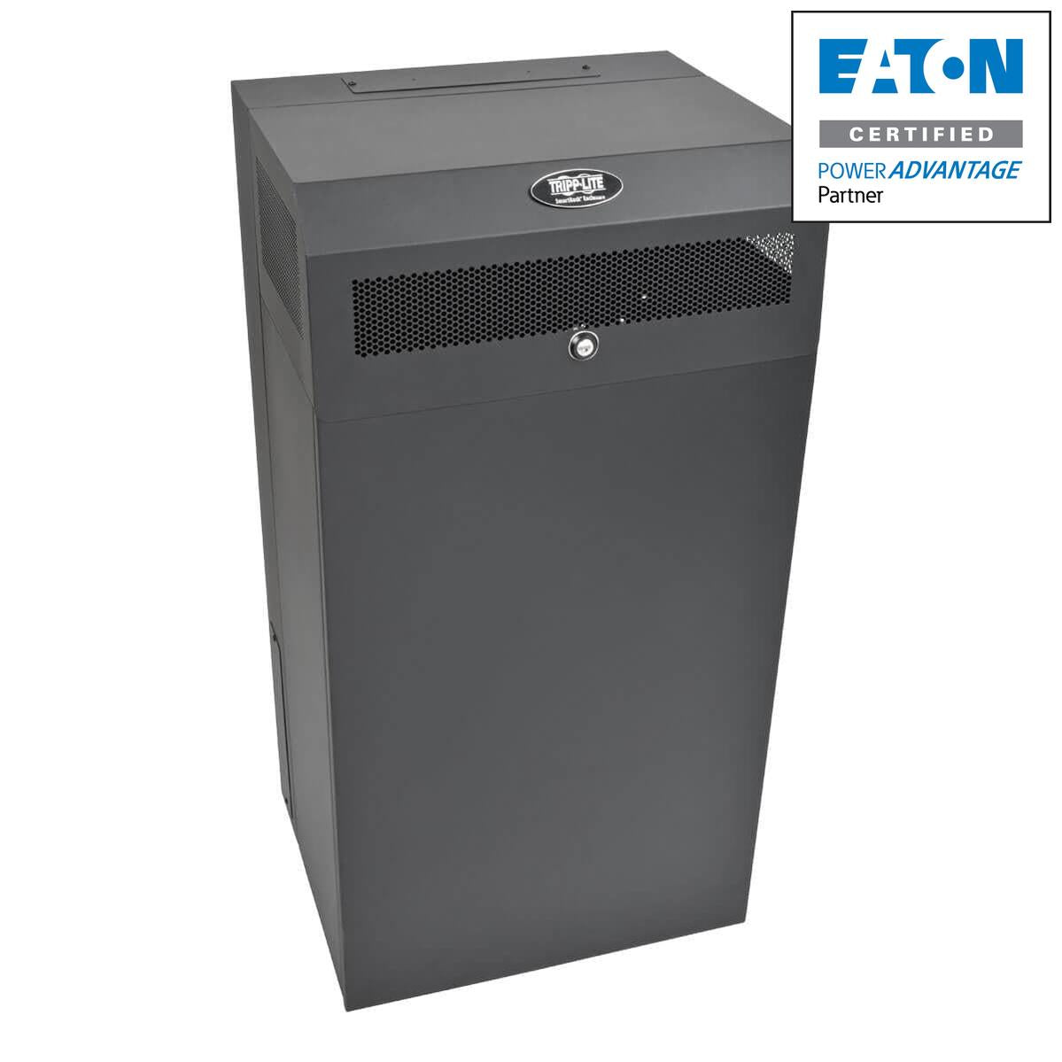 12U Wall Mount Server Rack - Vertical-Mount Cabinet with Server-Depth & Secure Locking | Tripp Lite by Eaton SRWF12U38