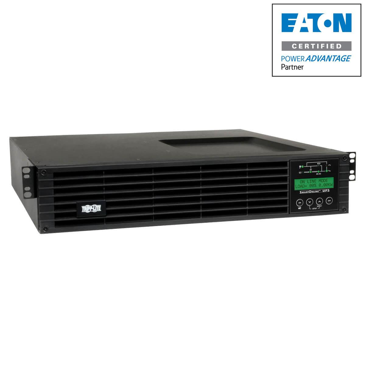 1500VA Smart UPS - Double-Conversion Online Battery Backup | Tripp Lite SmartOnline SU1500RTXLCD2U