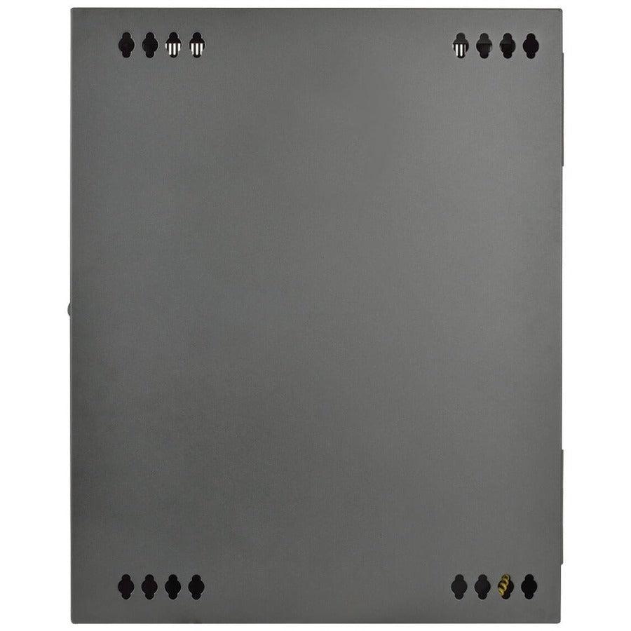 15U Wall Mount Rack Switch-Depth - SmartRack Enclosure Hinged Back | Tripp Lite SRW15US