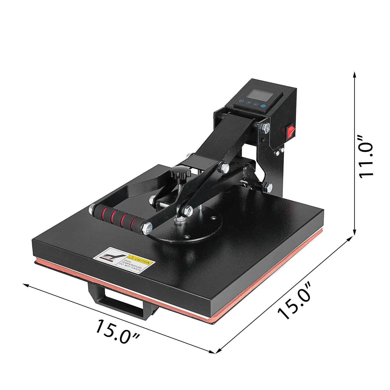 15"X15" Diy Digital Clamshell T-Shirt Heat Press Machine Sublimation Transfer