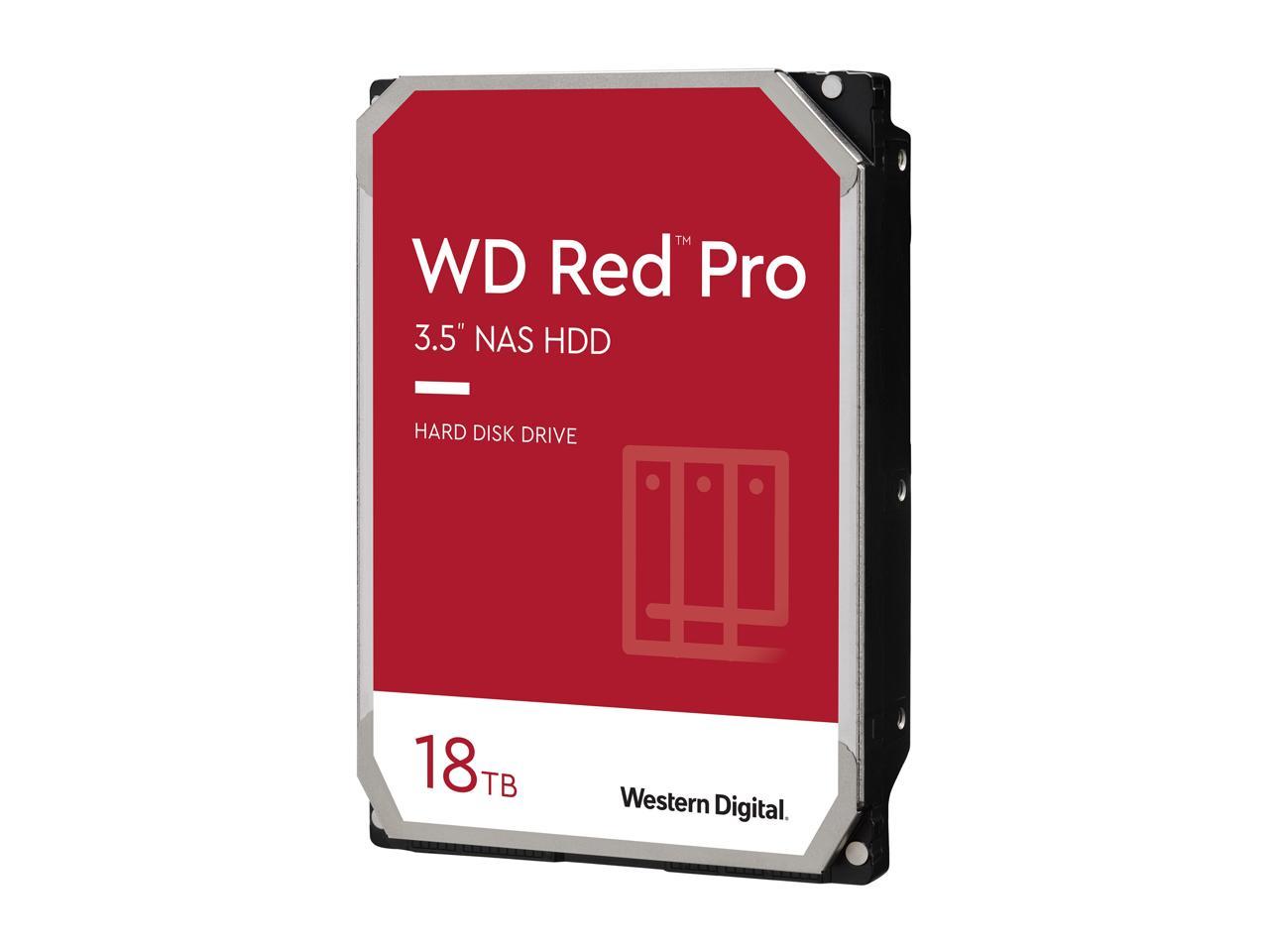 18TB NAS Hard Drive - Enterprise WD Red Pro Storage | Western Digital WD181KFGX