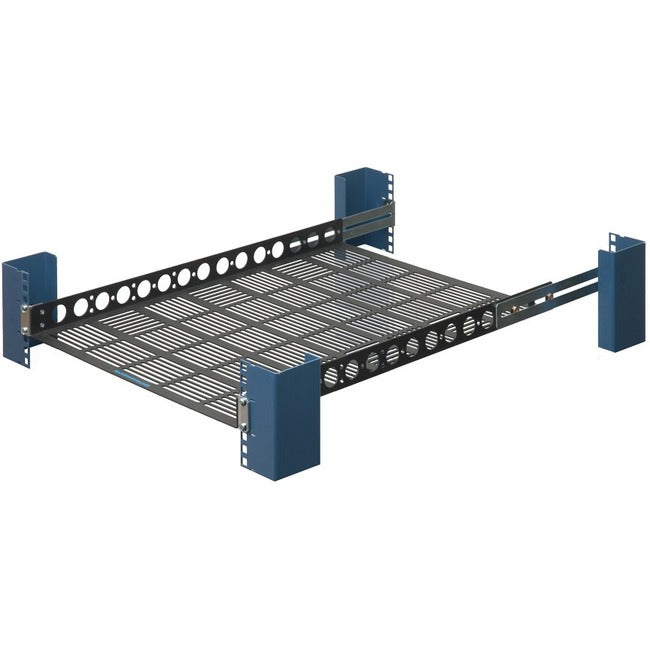 1U 28In Universal Fixed Shelf,150 Lb Capacity 4Post/2Post