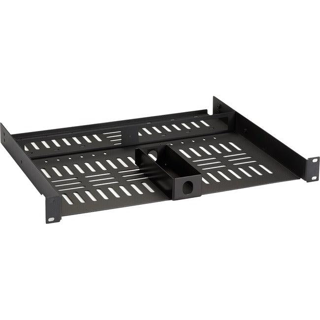 1U Rackmount Shelf - KVXHP Extender Mounting Tray | Black Box KVXHP-RMK