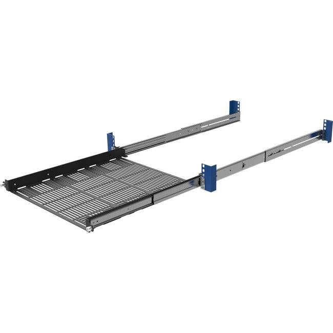 1U Server Rack Shelf - Sliding Laptop Shelf 18" Depth | Innovation First 115-5029