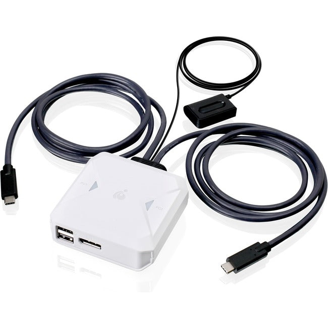 2-Port 4K USB-C KVM Switch with DisplayPort Output | IOGEAR GCS72CC