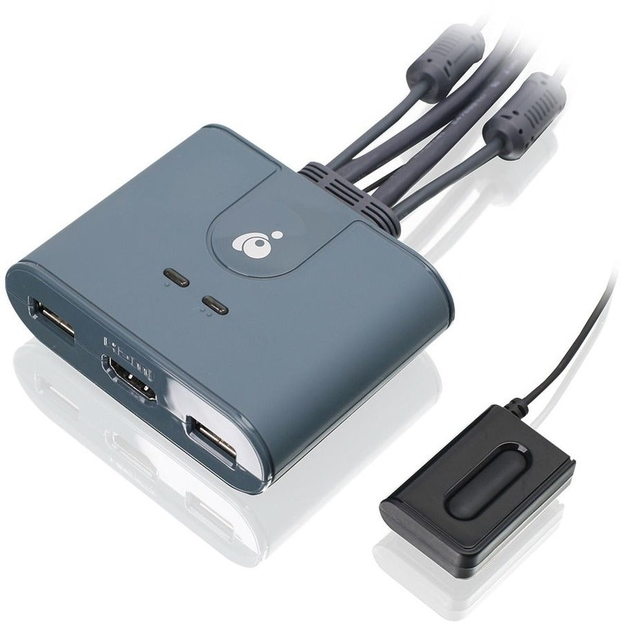 2-Port HDMI KVM Switch with HDMI and USB Connections GCS32HU
