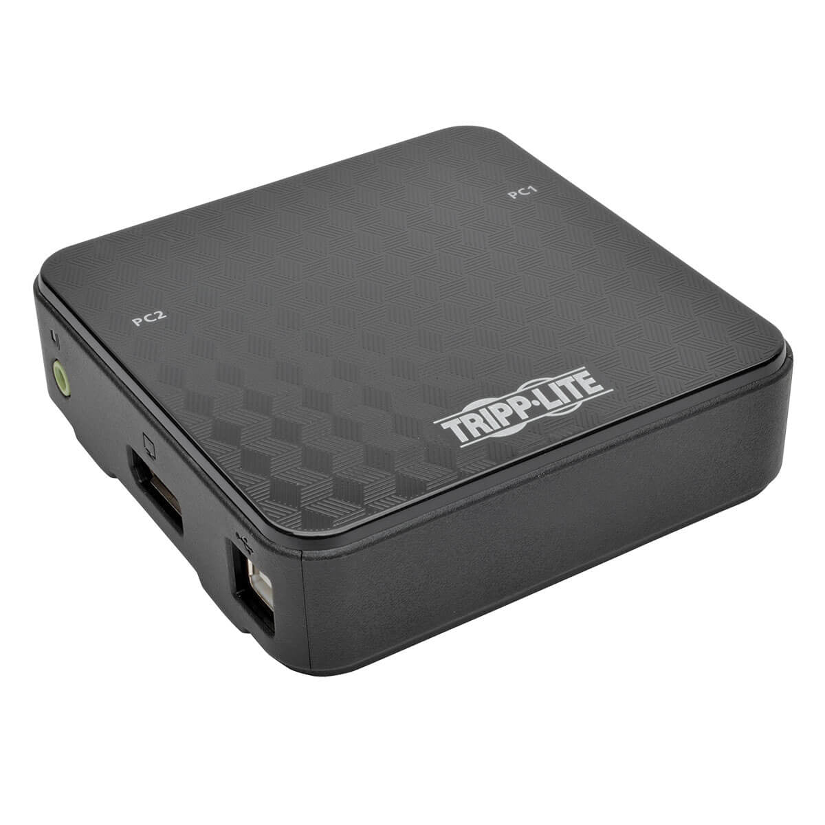 2 Port KVM Switch with Cables - DisplayPort 4K 60Hz Audio Switching | Tripp Lite B004-DP2UA2-K