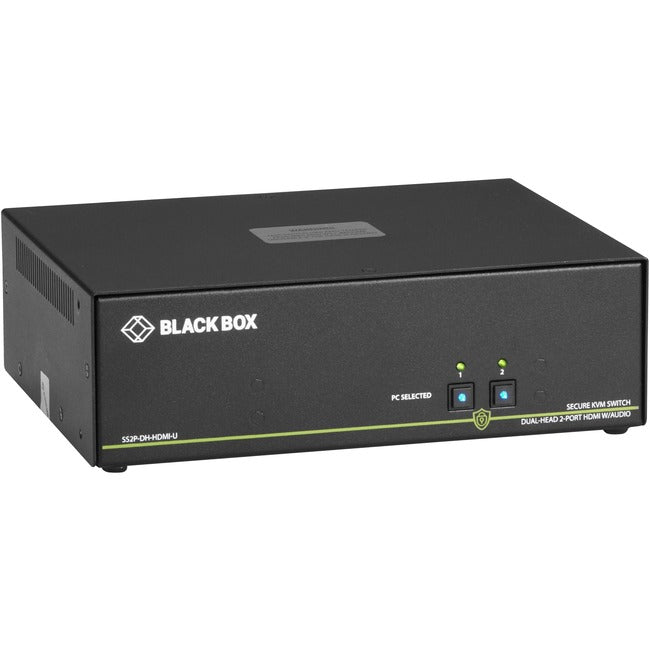 2 Port Secure Dual-Head HDMI KVM Switch with Audio SS2P-DH-HDMI-U