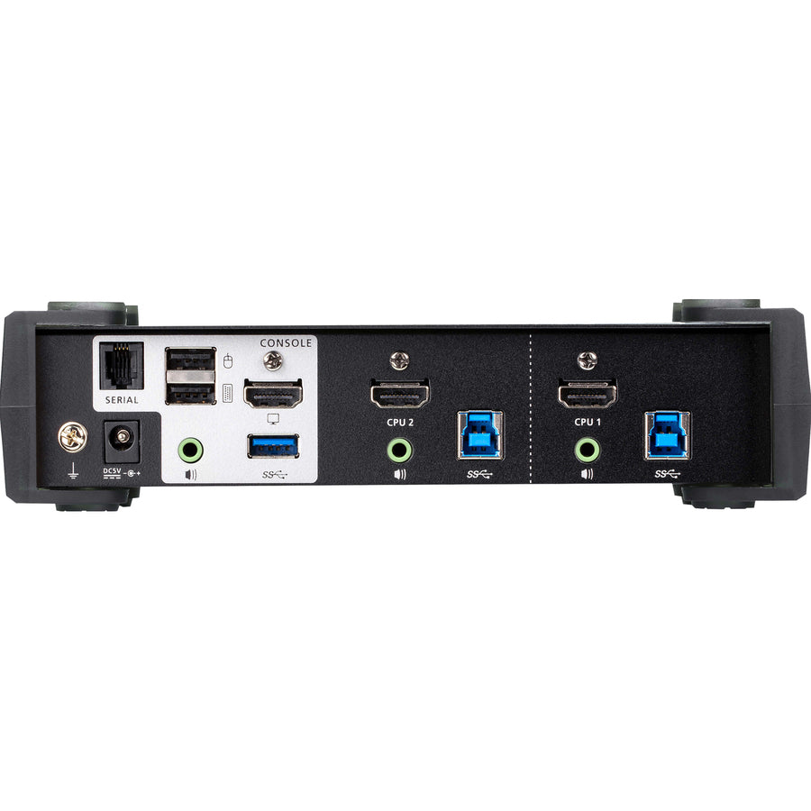 2-Port USB 3.0 4K HDMI KVMP™ Switch with Audio Mixer Mode CS1822