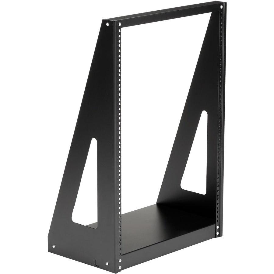 2-Post 16U Heavy-Duty Desktop Server Rack, Small Open Frame 2POSTRACK16