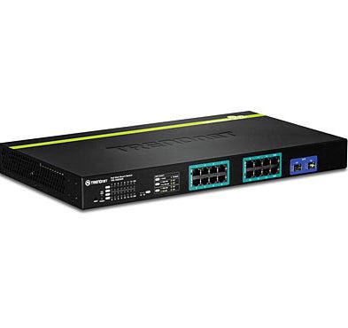 20-Port Gigabit PoE+ Switch - Web Smart Managed Network Infrastructure | TecISoft TPE-1620WS