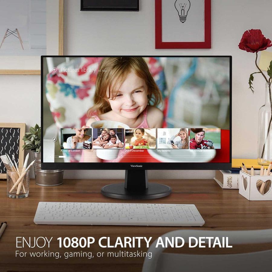 22 Inch 1080p Monitor - ViewSonic VA2247-MH MVA Display | Tecisoft