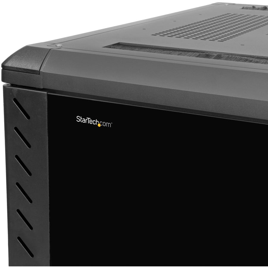 22U Server Rack Cabinet - Lockable Freestanding Data Rack | StarTech.com RK2236BKF