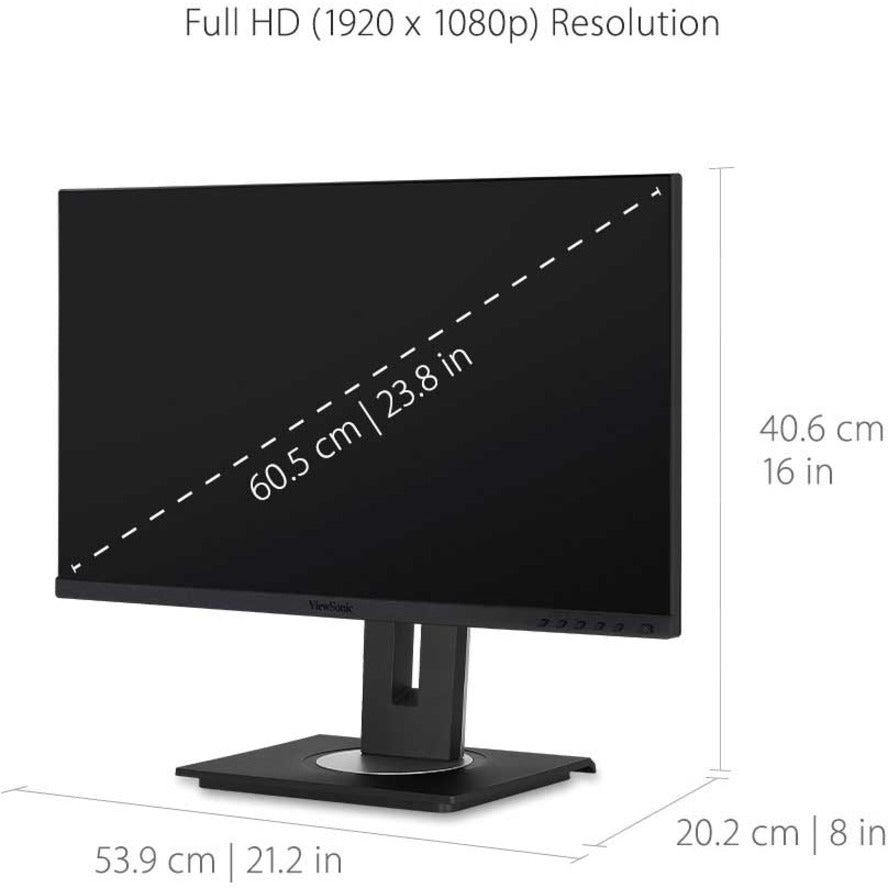 24 Inch Docking Monitor USB-C - Professional Business Display | ViewSonic VG2456