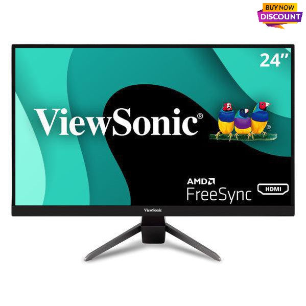 24 Inch Gaming Monitor - ViewSonic VX2467-MHD 1080p 100Hz FreeSync | TecISoft