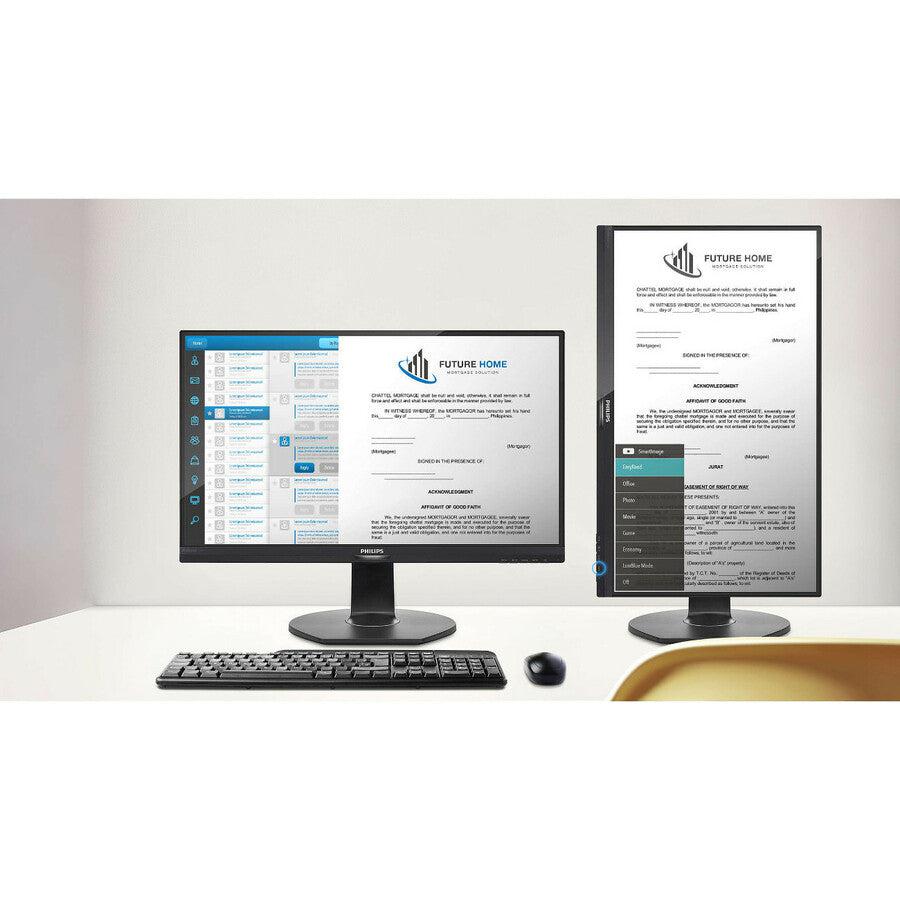 24 Inch IPS Monitor - Philips Full HD LCD Display | TecISoft 241B8QJEB