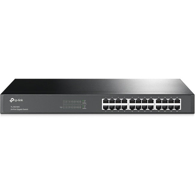 24-Port Gigabit Switch - TP-LINK Rackmount Unmanaged Ethernet Switch | TP-LINK TL-SG1024