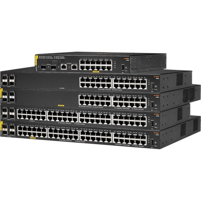 24-Port PoE Switch - HPE Aruba CX 6100 Class4 PoE 4SFP+ 370W | HPE Aruba JL677A#ABA
