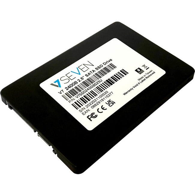V7 V7SSD240GBS25U 240 GB Solid State Drive - 2.5 Internal - SATA (SATA/600) - TAA Compliant"